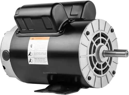 Miniatura 2 de 3.7 HP 3450 RPM, marco 56, 230V, 17.2Amp, eje de 5/8", motor de compresor de aire monofásico NEMA