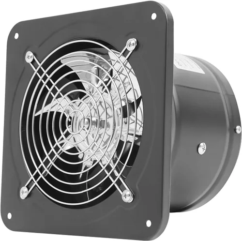 DNYSYSJ Ventilador de escape de pared de 6 pulgadas, ventilador de alto flujo de aire, 110 V, 40 W, 2800 RPM, extractor de ventilación sin ruido,