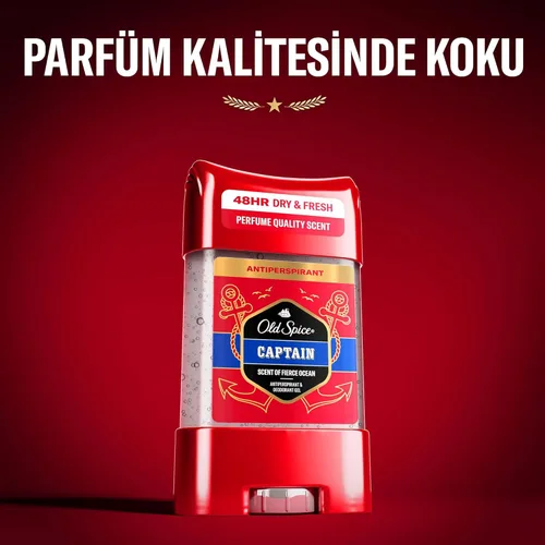 Miniatura 5 de Old Spice Desodorante antitranspirante Captain - stick para hombres 2.4 fl oz
