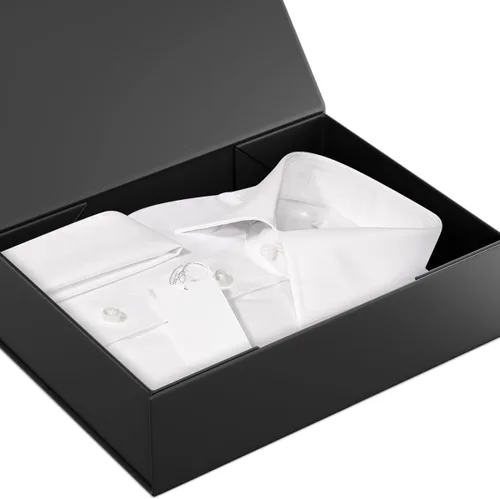 Miniatura 4 de Caja de regalo negra de 11.9" x 8.5" x 3.3" con tapa de cierre magnético, cajas de regalo para damas de honor, caja linda, cajas de regalo de Negro