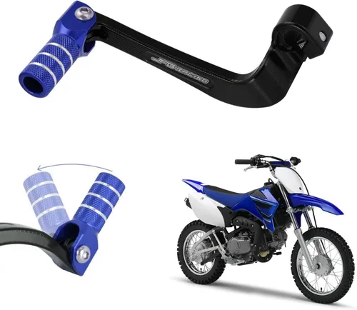 Miniatura 10 de JFG RACING Palanca de cambios para motocicleta, palanca de cambio plegable CNC para CRF 110 CRF110F 2013-2023 TTR 110 08-09 11-21 Negro