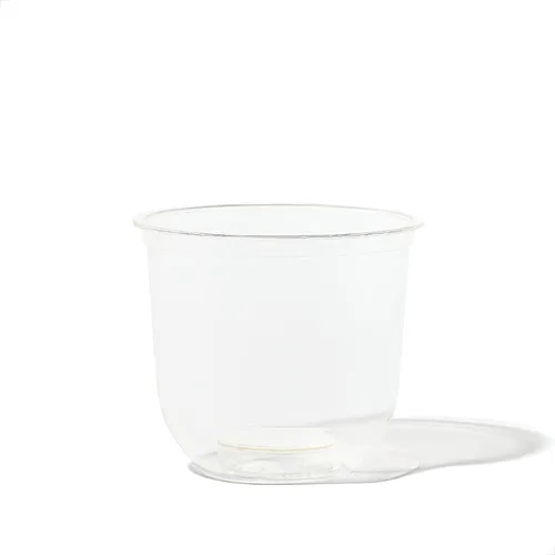 Miniatura 2 de TOSSWARE NATURAL Arc - Vasos Fríos Transparentes a Base de Plantas de 12 oz - Alternativa al Plástico para Fiestas, Despedidas de Soltera, Bodas