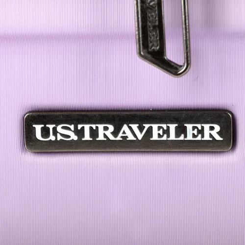 Miniatura 5 de U.S. Traveler Boren - Maleta de viaje de policarbonato resistente con 8 ruedas giratorias, asa de aluminio