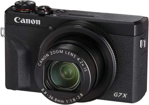 Miniatura 2 de Canon PowerShot - Cámara digital G7 X Mark III (negro) (3637C001), tarjeta de memoria de 64 GB, batería NB13L, software de fotografía Corel
