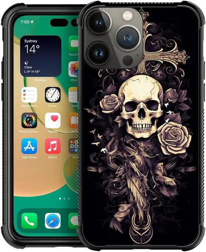 Miniatura 9 de CARLOCA Funda compatible con iPhone 14 Pro Max, diseño gráfico de bandera de Estados Unidos, diseño gráfico de bandera de Estados Unidos, a prueba