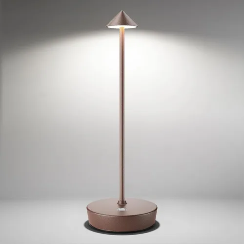 Miniatura 23 de Lámparas de mesa inalámbricas recargables, 6000 mAh, funciona con pilas, lámpara de escritorio LED para exteriores, impermeable, portátil, táctil