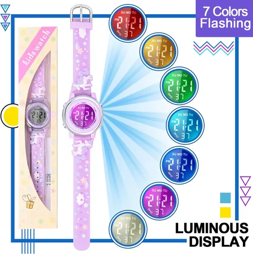 Miniatura 4 de Girls Watches Age 3-10 with Waterproof Alarm - Best Gifts for Girls