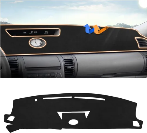 Miniatura 27 de Autorder Alfombrilla de Salpicadero para Rivian R1T 2022-2025 2026 Accesorios Cubierta de Salpicadero Manta de Salpicadero Franela Protección contra