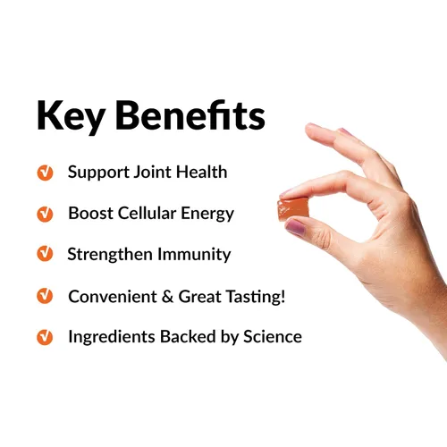 Miniatura 3 de Force Factor Better - Suplemento de apoyo para las articulaciones de cúrcuma y masticables Smarter Greens, 60 masticables suaves y masticables