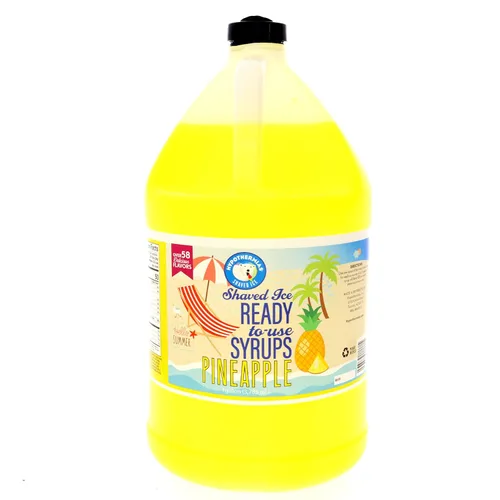 Miniatura 18 de Hypothermias Wild Cherry - Jarabe de sabores de cono de nieve hawaiano listo para usar (128 onzas líquidas), hielo afeitado, 100% azúcar de caña pura