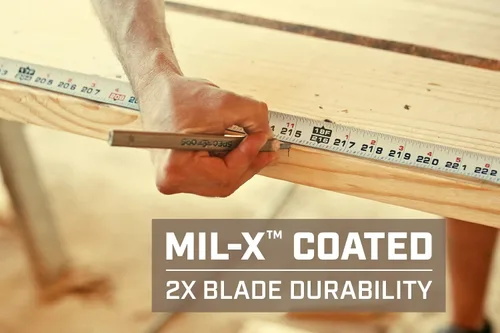 Miniatura 3 de Spec Ops Tools Juego de herramientas de cinta métrica de 16 pies y (2) 25 pies, hoja de doble cara de 1 pulgada, estuche de compuesto de grado