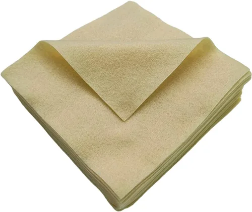 Miniatura 18 de Jtnohx Tela de fieltro suave, fieltro flexible para manualidades, hojas de fieltro de 0.055 in de grosor de 6 x 6 pulgadas para proyectos
