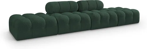 Miniatura 16 de Meridian Furniture 611Cream-S68A Colección Ames Moderno Sofá modular contemporáneo con tela de boucle color crema, modular para crear