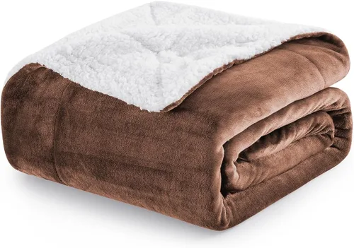 Miniatura 30 de MOONLIGHT20015 Mantas Sherpa de color rosa bebé tamaño King para cama – Paquete al por mayor de 9 mantas Sherpa – Manta suave y esponjosa