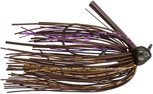 Miniatura 7 de Buckeye Lures Plantilla de fregona de fútbol con zócalo de goma viva, protector de malezas y cebo Cebo de pesca duradero resistente a las virutas