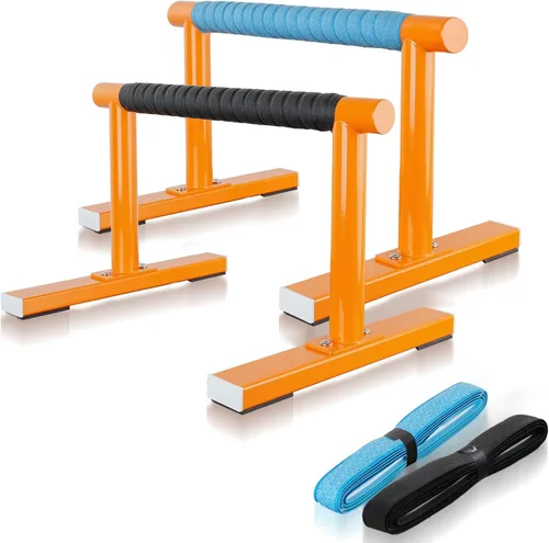 Paraletas de entrenamiento de fuerza, barras de empuje I-Sit, asas de flexiones, equipo de calistenia para entrenamiento en casa, barras de gimnasia
