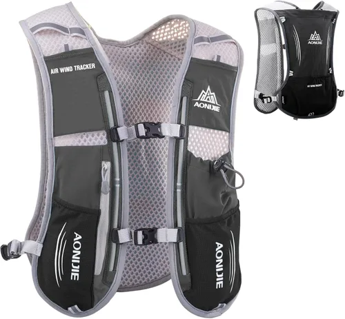 Miniatura 14 de Azarxis Chaleco de Hidratación para Correr Mochila 5L 5.5L para Mujeres y Hombres para Correr en Senderos Carrera de Maratón Ciclismo Senderismo