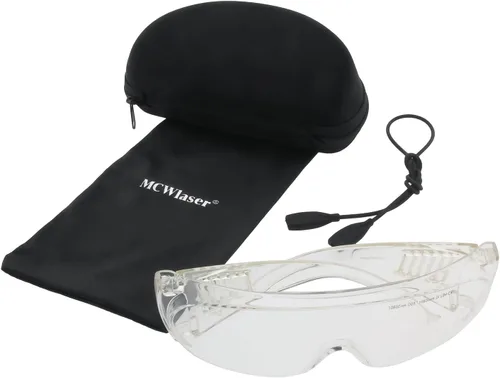Miniatura 14 de MCWlaser Gafas de seguridad láser de CO2 10600nm 10.6um Gafas de protección para los ojos, para grabado láser de CO2 Cuttinge Beauty EP-25