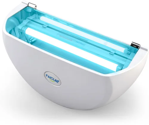 Faicuk WS108 Aplique de Pared Trampa de Luz para Moscas para Capturar Moscas, Polillas, Jejenes, Mosquitos y Otros Insectos Voladores - 13"x7.5"x5.5"