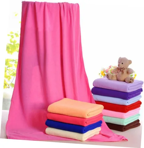 Miniatura 3 de Toalla de baño de secado rápido altamente absorbente, toalla de playa y ducha para spa, viajes, fitness y natación, color blanco