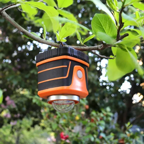 Miniatura 6 de Lámpara LED de campamento súper brillante de 1500 lúmenes, 4 modos de luz, reflector regulable, lámpara de emergencia alimentada por batería