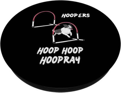 Miniatura 7 de Dog Agility - Perros para perros con ganchos de aro Border Collie PopSockets MagSafe PopGrip para iPhone