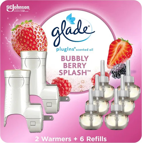 Miniatura 16 de Glade PlugIns - Kit de iniciación de ambientador, aceites esenciales y perfumados para el hogar y el baño, manzana y canela, 4.02 onzas líquidas, 2