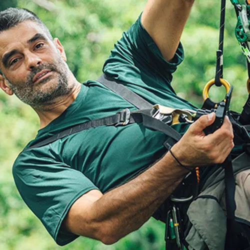 Miniatura 7 de Anillo de aluminio de 25 kN, junta tórica de tensión perfecta, anillo de conexión para escalada en roca, arborista, hamaca, rescate, slackline