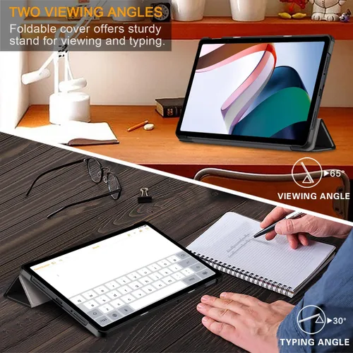 Miniatura 7 de Funda para Xiaomi Redmi Pad SE de 11 pulgadas, carcasa rígida con soporte delgado y parte trasera protectora para Redmi Pad SE 11 2023 con función