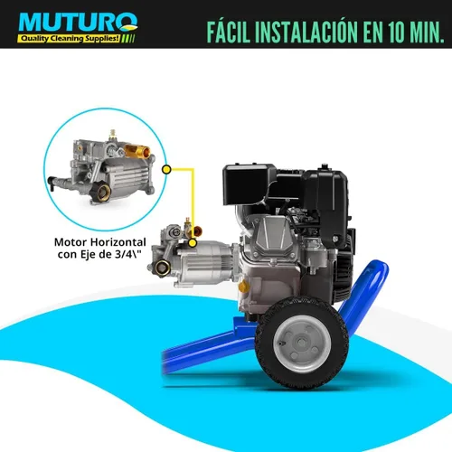 Miniatura 5 de Bomba de lavado a presión horizontal de eje de 3/4", 2600-3000 PSI, 2.5 GPM, bomba de repuesto OEM para Honda GC160,309515003,308418007,020241 y más