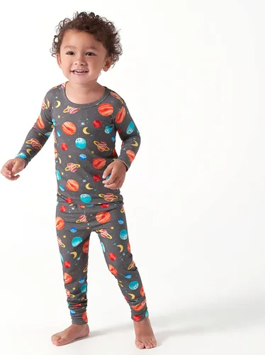 Miniatura 2 de Gerber Pijama unisex de 2 piezas para bebé y niño pequeño, con viscosa hecha de eucalipto