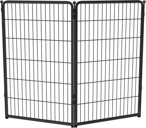 Miniatura 62 de FXW Homeplus Unleashed Corralito para Perros de Interior - Juego Sin Estrés y Seguro, Resistente de 24 Pulgadas 4 Paneles Corral para Cachorros