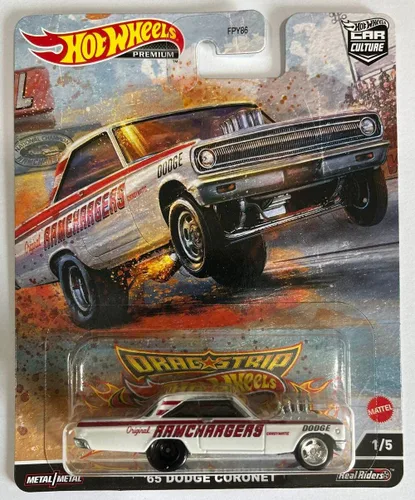 Miniatura 3 de Hot Wheels Car Culture 2022 Dragstrip Demons - Paquete completo de 5 vehículos fundidos a presión, escala 1:64, FPY86-957R, a partir de 3 años