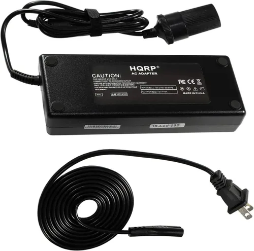Miniatura 6 de HQRP Convertidor de corriente de CA a CC de 110 V - 12 V 7 A, adaptador ACDC para uso con compresor de aire de 12 voltios, inflador de neumáticos