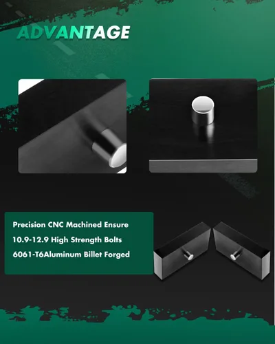 Miniatura 4 de SCITOO Kit de nivelación de elevación trasera de 1 pulgada en negro compatible con 1999-2018 para Ford F250 4WD SUPER DUTY para Ford F250 F350