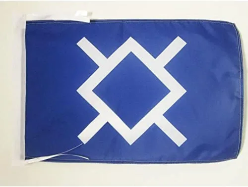Miniatura 814 de Bandera de México AZ FLAG, 45.7 x 30.5 cm, con cordones - Pequeñas banderas mexicanas de 30 x 45 cm - Bandera de 45.7 x 30.5 cm