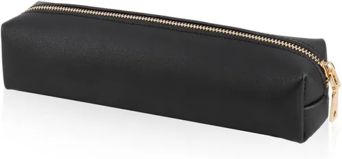 Miniatura 9 de Oyachic Estuche verde para lápices, estuche de cuero para lápices, estuche para lápices pequeño, estuche estético para adultos Verde1