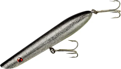 Miniatura 12 de Cotton Cordell Señuelo de pesca de lápiz Popper Topwater Amarillo perla