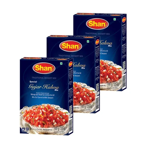 Miniatura 72 de Shan Polvo de crema de mango, 7.05 oz, postre esencial para cualquier ocasión, apto para vegetarianos, bolsa hermética en una caja (paquete de 3)