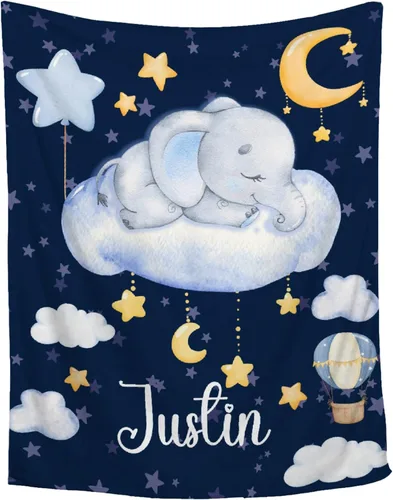 Miniatura 30 de Manta personalizada con nombre, manta personalizada para bebé, regalos conmemorativos para envolver cumpleaños de niños pequeños, mariposa