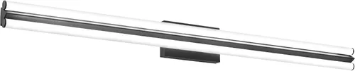 Miniatura 12 de SOLFART Lámpara de baño negra mate, barra de luz de tocador de 32 pulgadas, luces LED para espejo, luces LED para espejo, luz negra de tocador