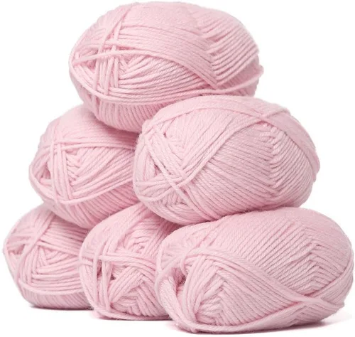 Miniatura 48 de 100% lana pura Superwash de Alpaca Warehouse, juego de 3 madejas (150 gramos) de peso DK - Procedencia directa de Perú - Celestialmente suave