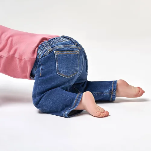Miniatura 5 de Gerber Baby Toddler Straight Leg Stretch Denim Jeans