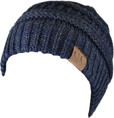 Miniatura 589 de C.C Trendy Warm Chunky Soft Stretch Cable Knit Beanie