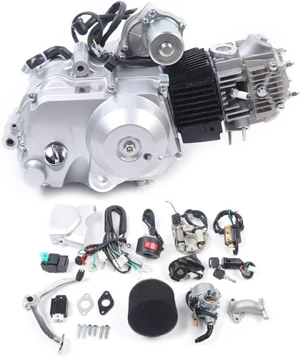 Miniatura 9 de Motor de motor de 4 tiempos de 125 CC con motor refrigerado por aire, motor de embrague manual, motor de motocicleta para Honda CRF50 CRF70 Pit Dirt