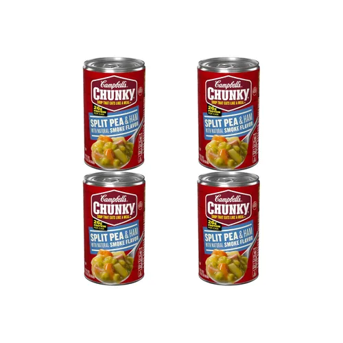 Miniatura 12 de Campbell's Chunky Sopa Healthy Request, sopa de guisantes partidos con jamón, lata de 19 onzas