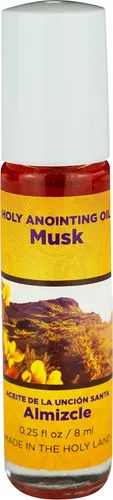 Miniatura 13 de Aceite de unción de tierra santa ámbar de Israel, botella enrollable de 1/2 oz de Jerusalén, hierbas y esencias de origen local, regalo