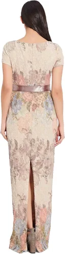 Miniatura 3 de Adrianna Papell Vestido de columna Matelasse para mujer