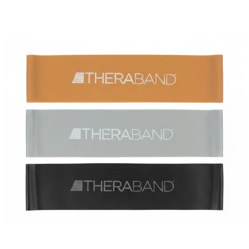 THERABAND Bandas de resistencia profesional resistentes duraderas para ejercicios de fuerza y flexibilidad, pilates, yoga, estiramiento y terapia