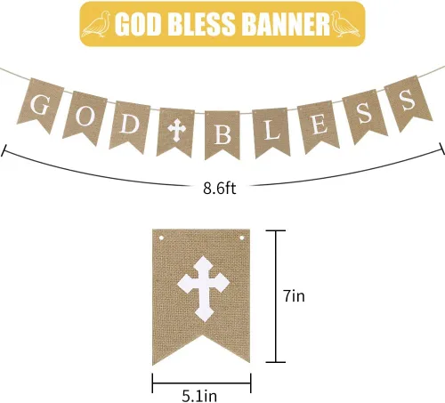 Miniatura 3 de Decoraciones de bautismo para niños, decoraciones de primera comunión, decoración de bautizo, suministros para fiestas de la primera santa comunión
